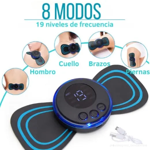 Masajeador Eléctrico Portátil – Alivio de Estrés y Dolor