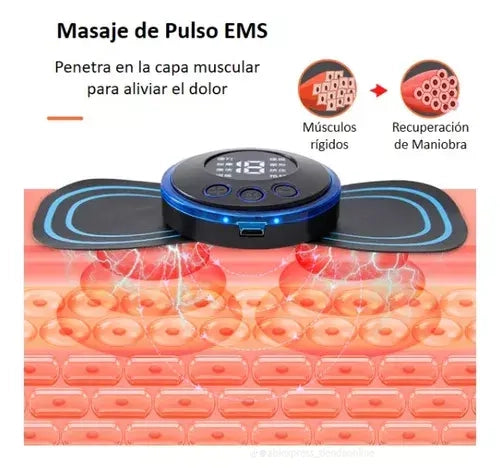 Masajeador Eléctrico Portátil – Alivio de Estrés y Dolor