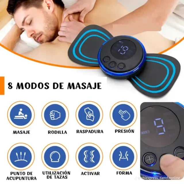 Masajeador Eléctrico Portátil – Alivio de Estrés y Dolor