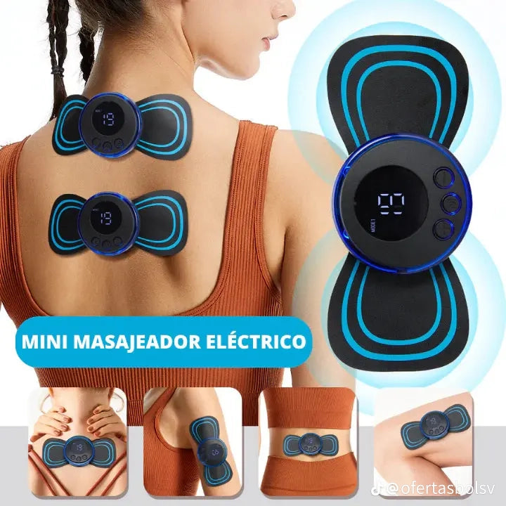 Masajeador Eléctrico Portátil – Alivio de Estrés y Dolor